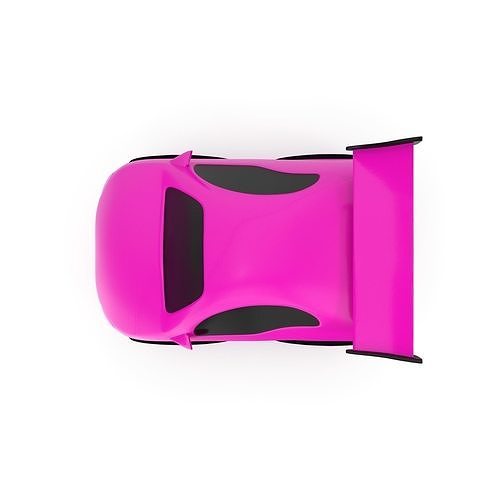 car toy Low-poly 3D model 5