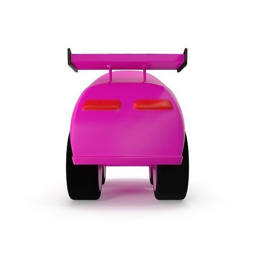 car toy Low-poly 3D model 2
