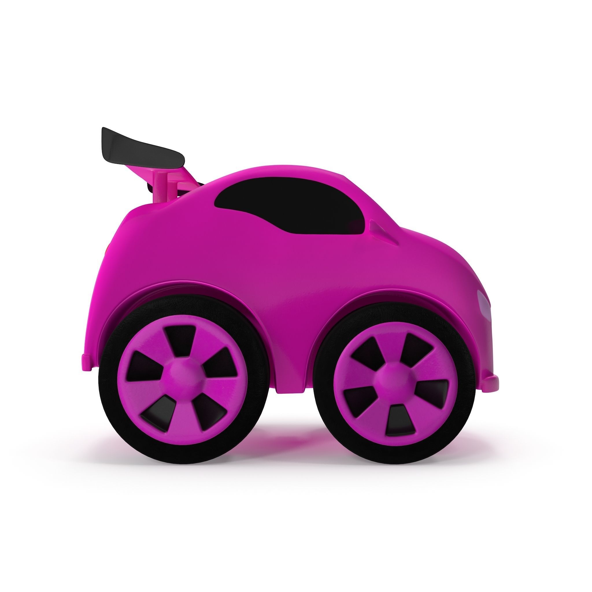 car toy Low-poly 3D model_4