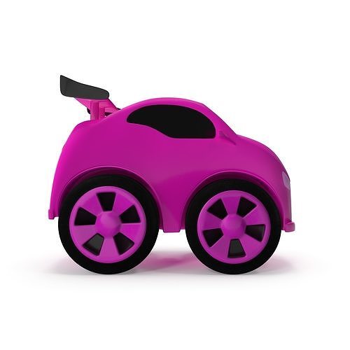 car toy Low-poly 3D model 4