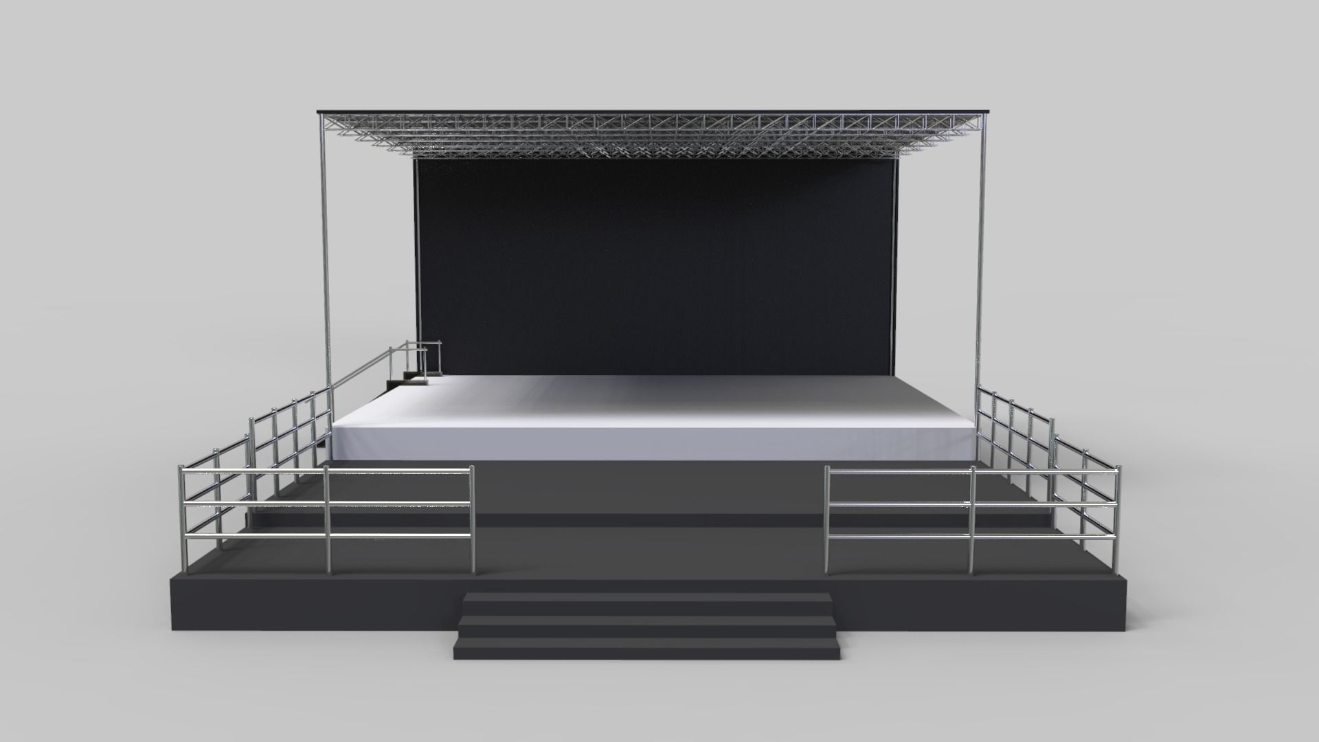 Stage Line SR12 - Concert Scene 3D model_1