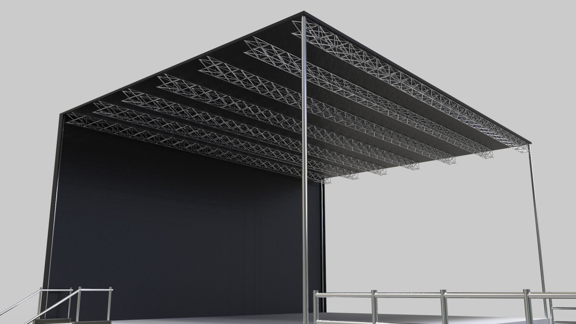 Stage Line SR12 - Concert Scene 3D model_9