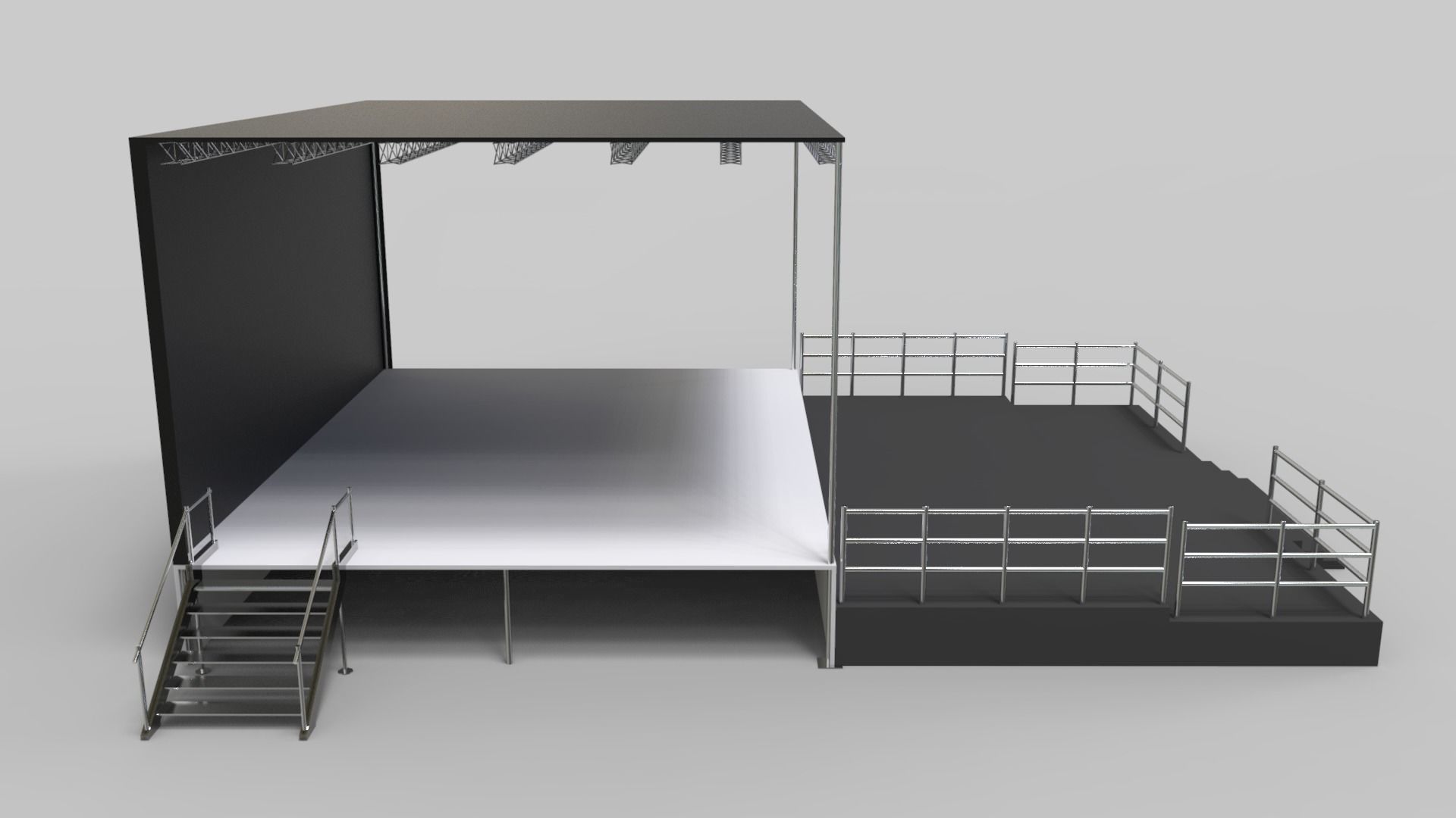 Stage Line SR12 - Concert Scene 3D model_7