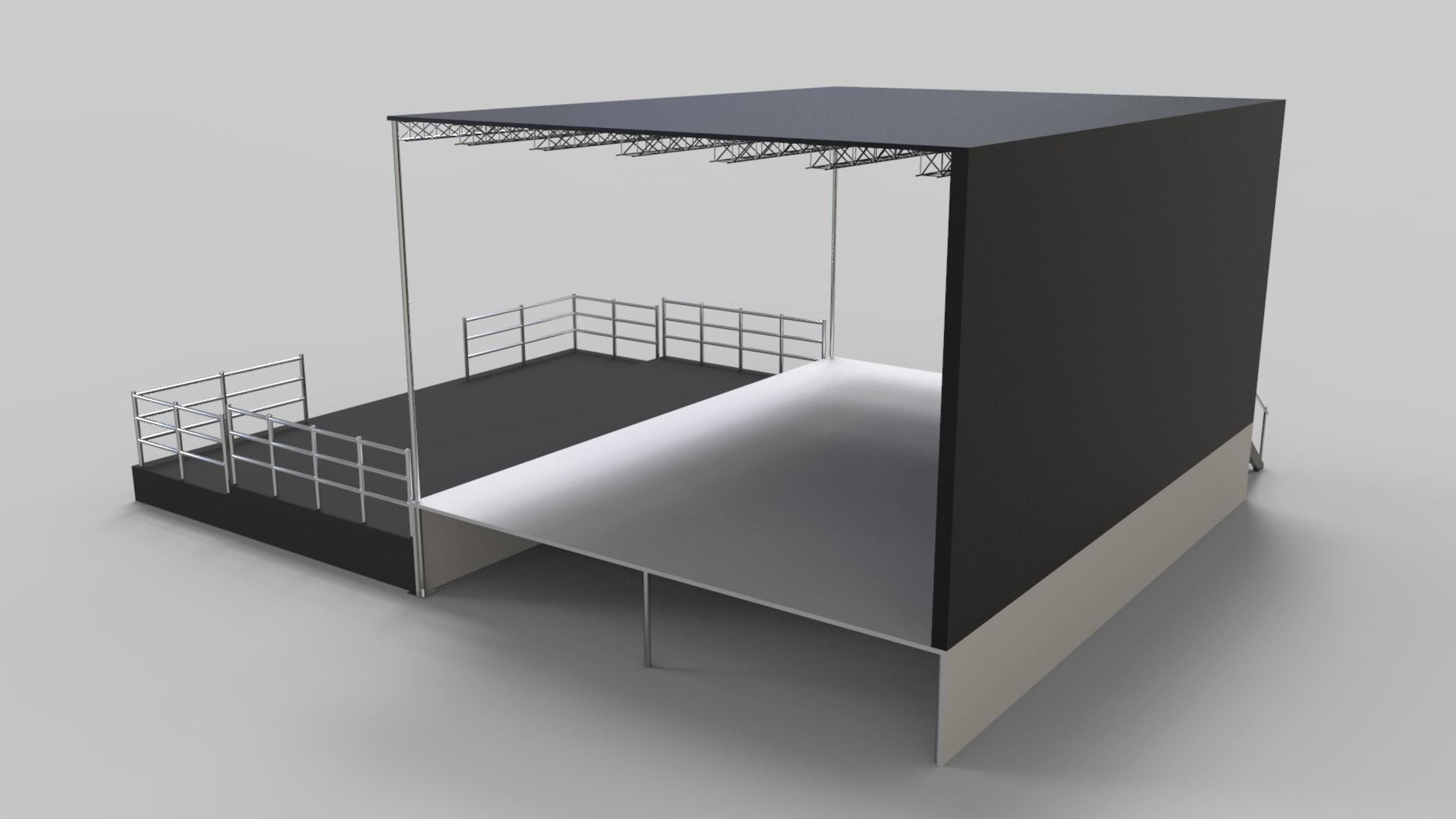 Stage Line SR12 - Concert Scene 3D model_4