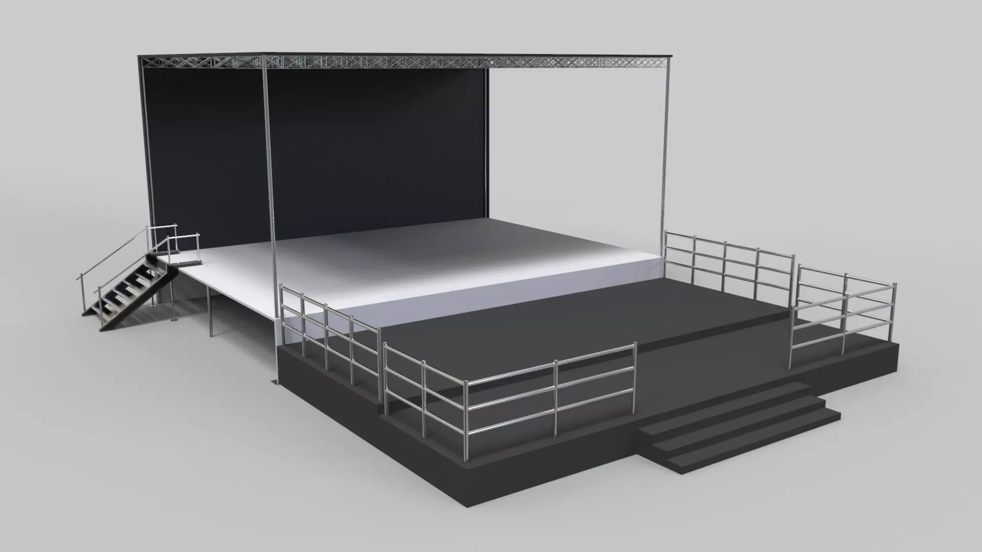 Stage Line SR12 - Concert Scene 3D model_0