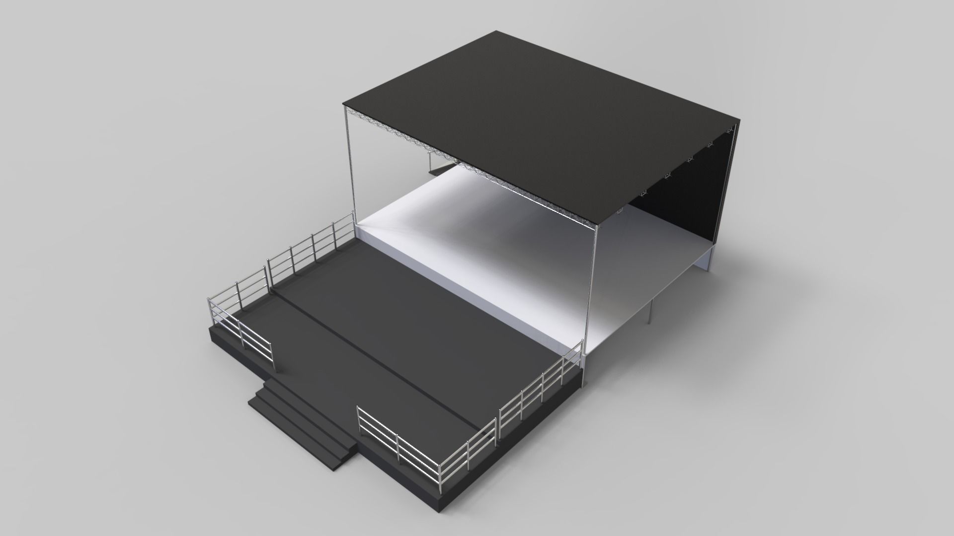 Stage Line SR12 - Concert Scene 3D model_15