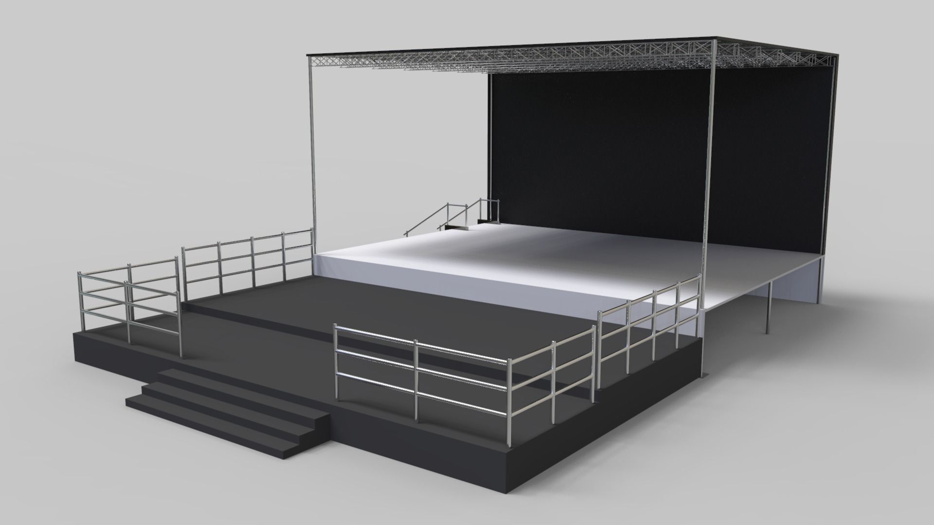 Stage Line SR12 - Concert Scene 3D model_2