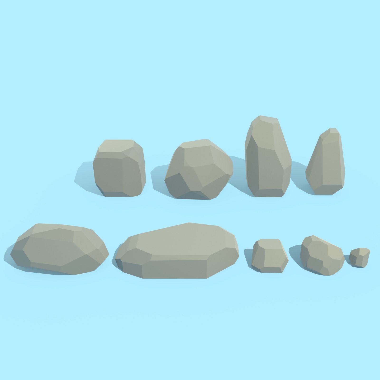 Nature Assets - game ready - Low-poly 3D model_8