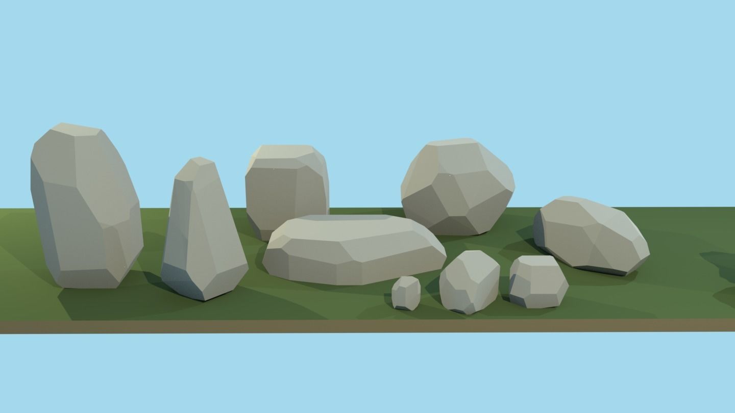 Nature Assets - game ready - Low-poly 3D model_6