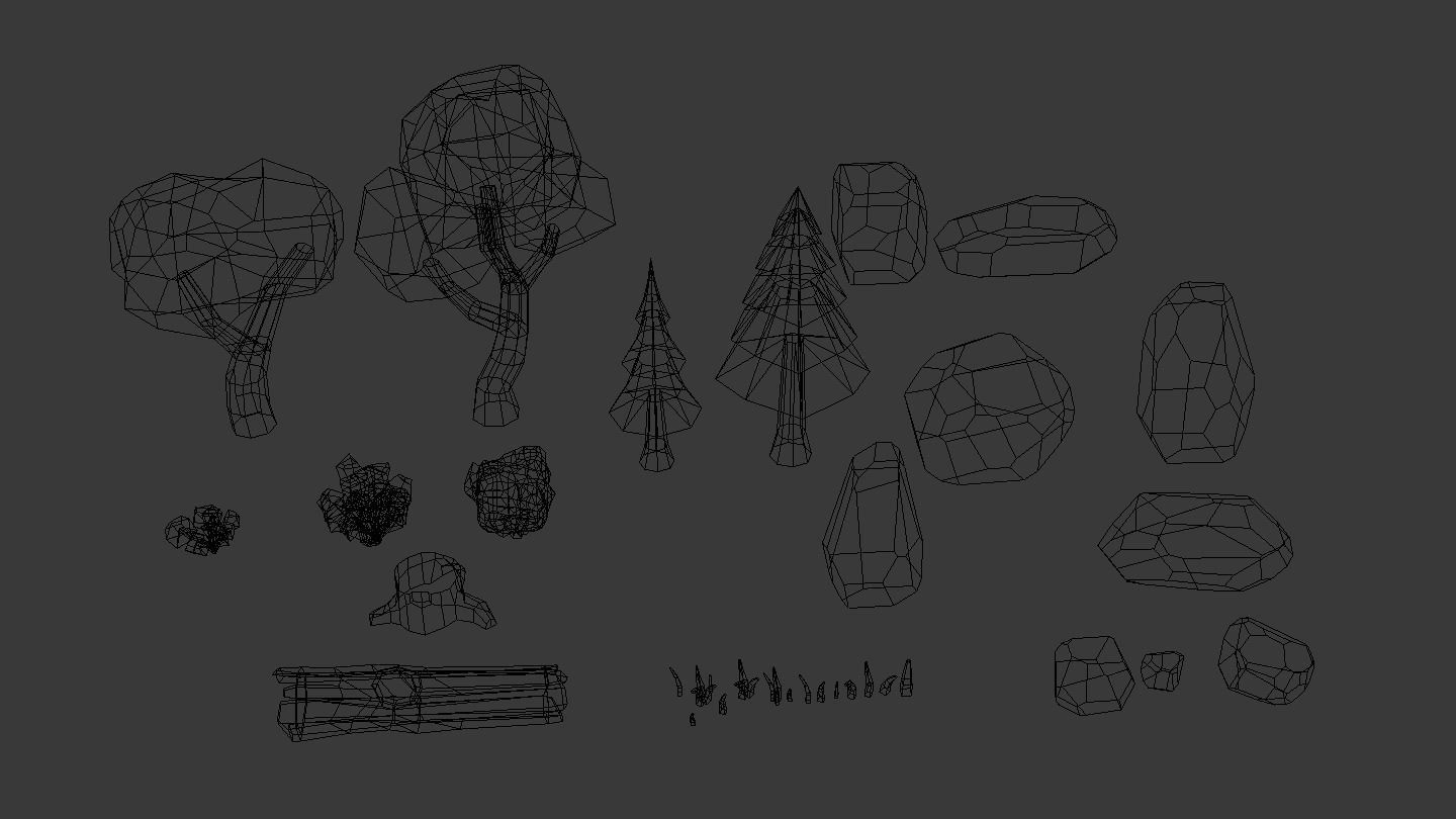 Nature Assets - game ready - Low-poly 3D model_11