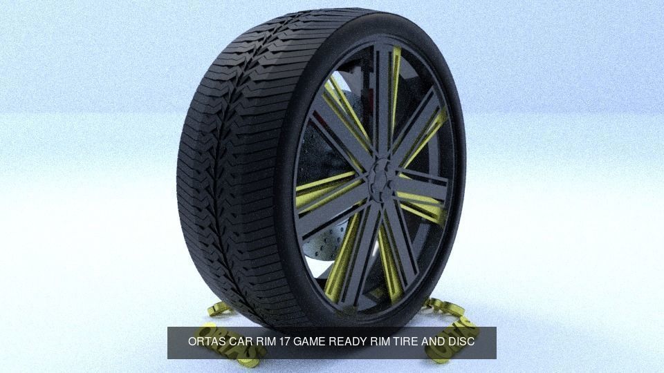 ORTAS CAR RIM 11-12-13-14-15-16-17-18-19-20 GAME READY 3D Model Collection_4