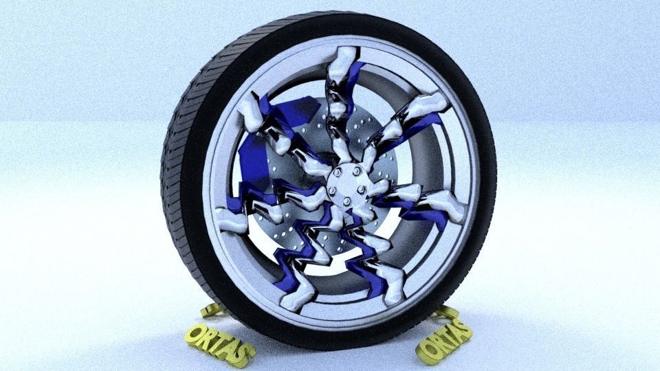 ORTAS CAR RIM 21-22-23-24-25-26-27-28-29-30 GAME READY 3D Model Collection_104