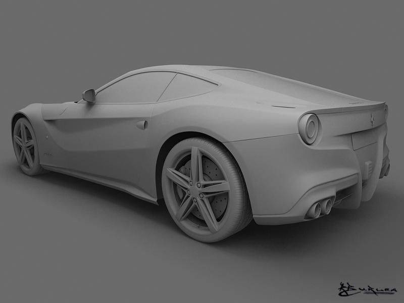 Ferrari F12 Berlinetta 2013 3D model_10