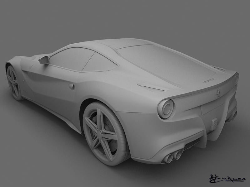 Ferrari F12 Berlinetta 2013 3D model_11