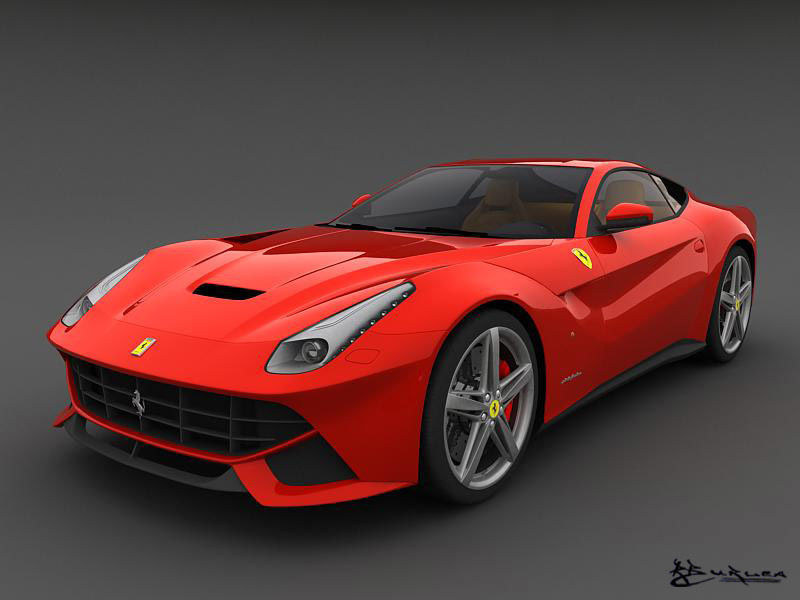 Ferrari F12 Berlinetta 2013 3D model_1