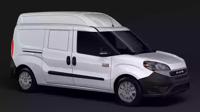 Ram ProMaster City Tradesman Cargo Van H2 2020 3D model