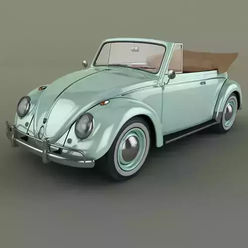Volkswagen Beetle  Cabrio 3D model
