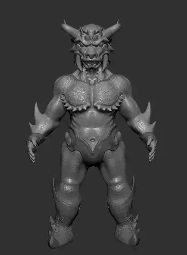 Character figure monster fantasy 3D print model