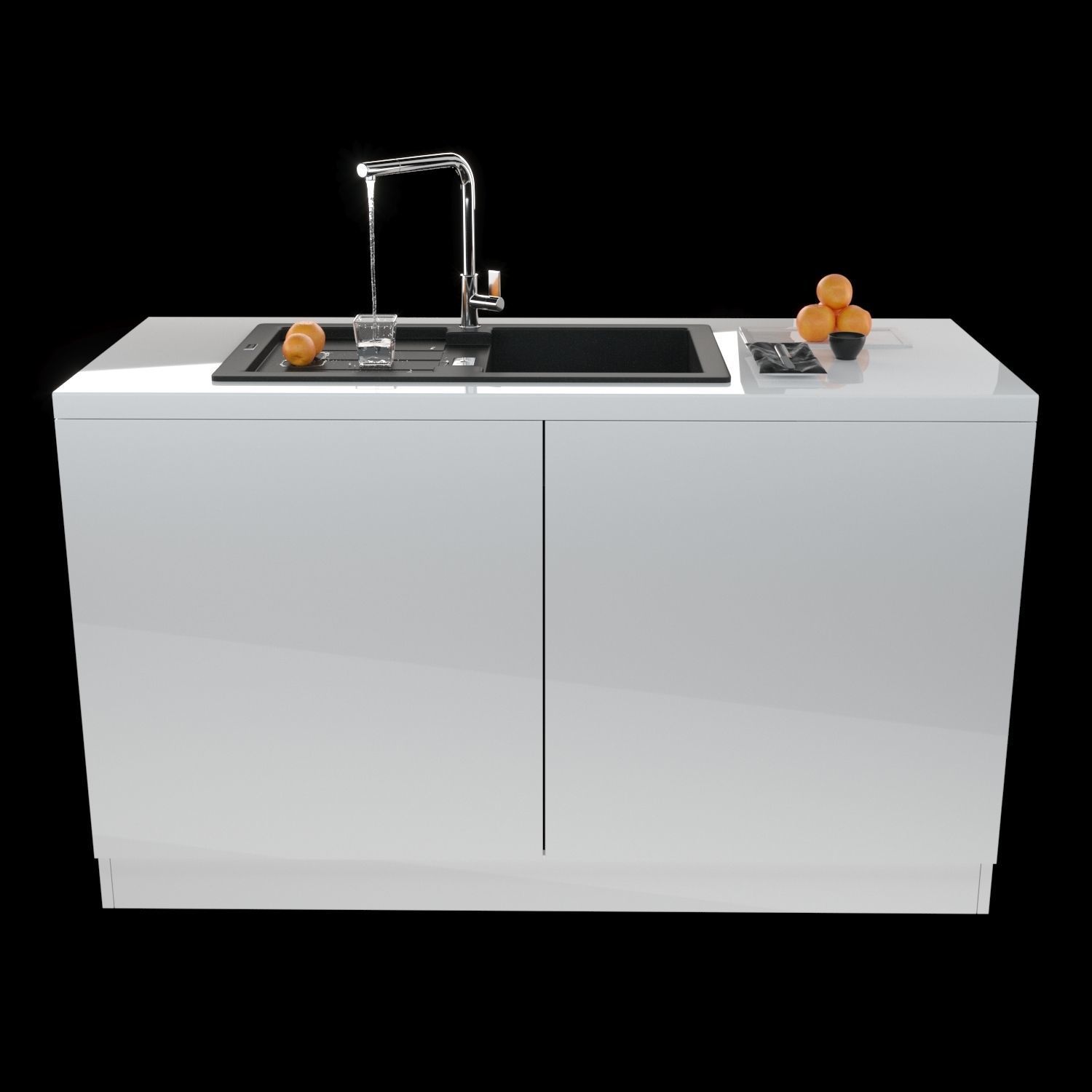 FRANKE set grafit 3D model_6