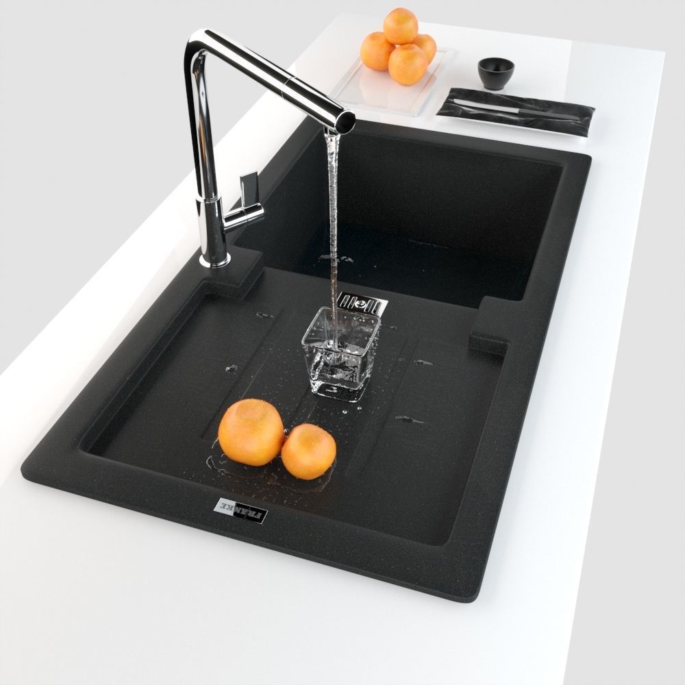 FRANKE set grafit 3D model_4