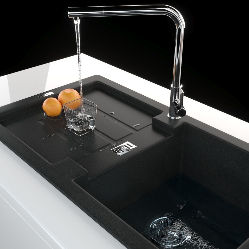 FRANKE set grafit 3D model_8