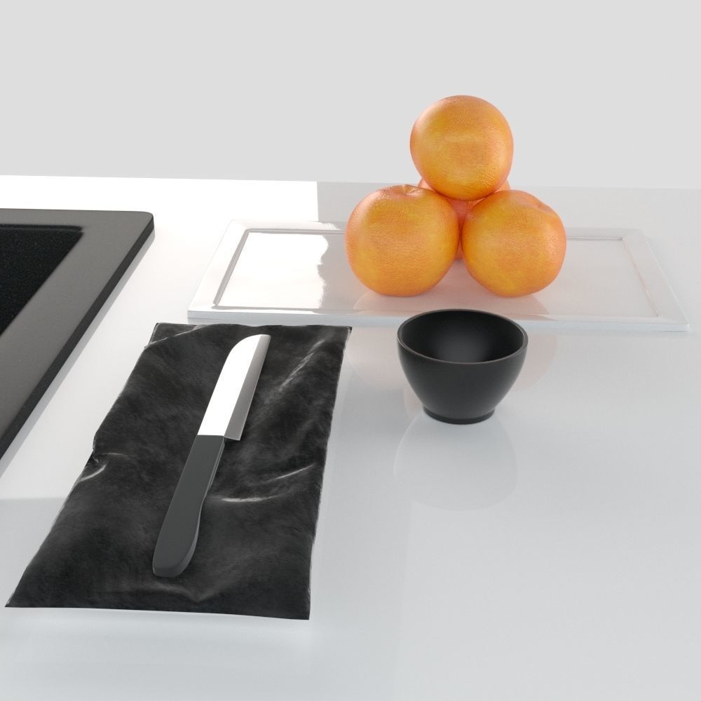 FRANKE set grafit 3D model_9