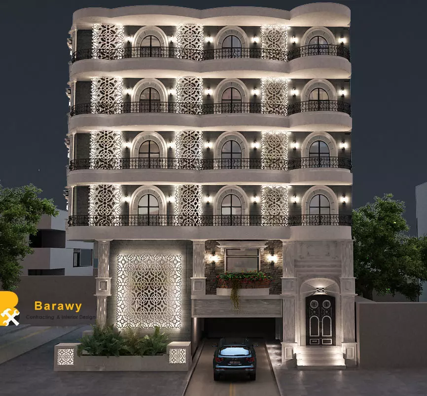 exterior facade - classic 3D model | CGTrader