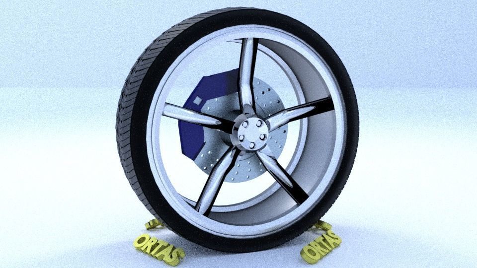 ORTAS CAR RIM 31-32-33-34-35-36-37-38-39-40 GAME READY 3D Model Collection_34