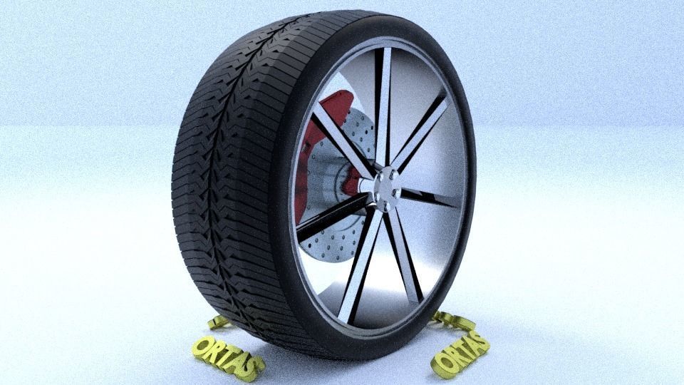 ORTAS CAR RIM 31-32-33-34-35-36-37-38-39-40 GAME READY 3D Model Collection_11