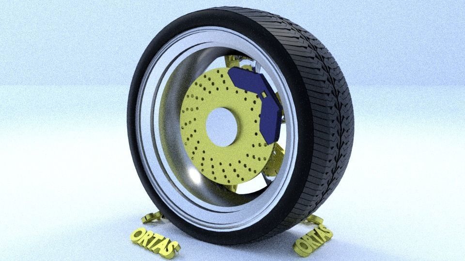 ORTAS CAR RIM 31-32-33-34-35-36-37-38-39-40 GAME READY 3D Model Collection_89