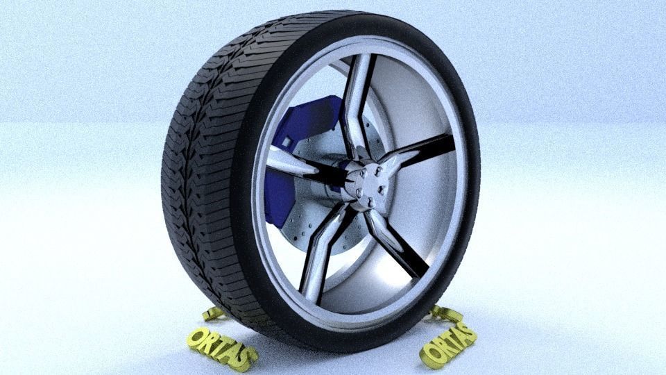 ORTAS CAR RIM 31-32-33-34-35-36-37-38-39-40 GAME READY 3D Model Collection_33