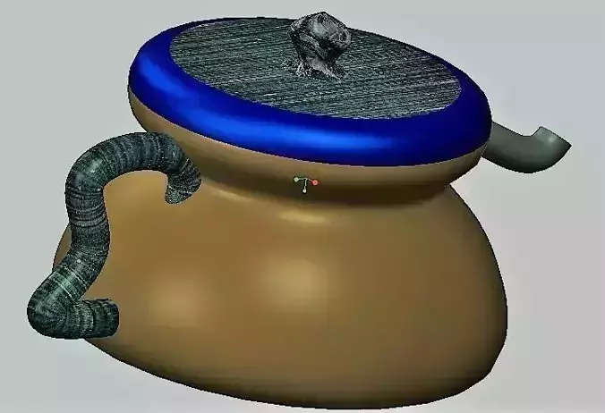 creo software design in mug saspan  3D model