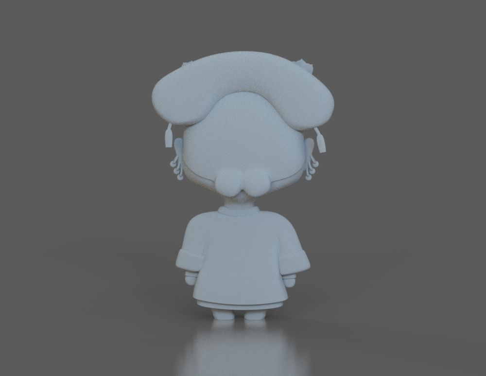 China Empire Prince Doll 3D print model_4