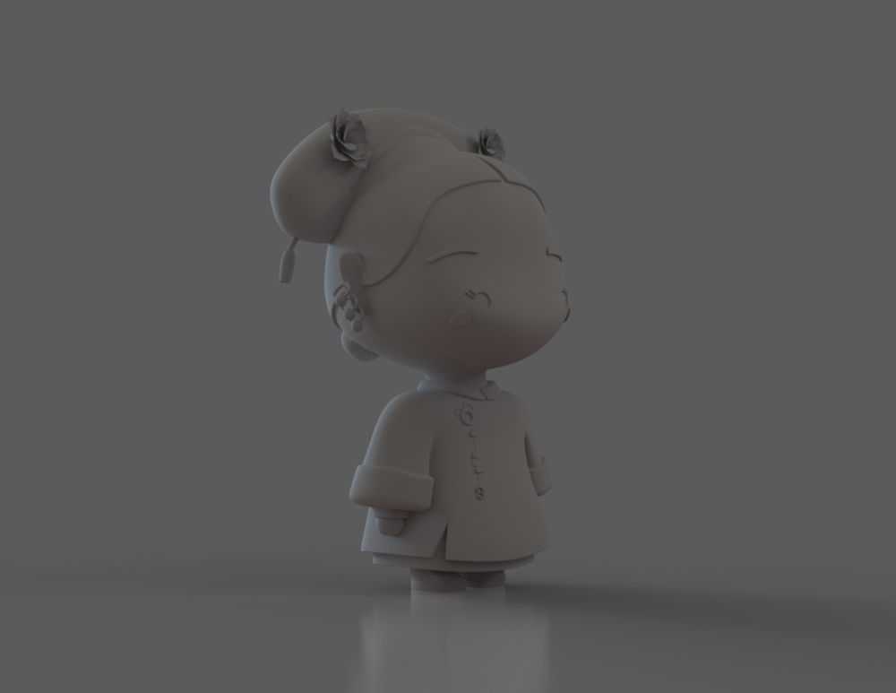 China Empire Prince Doll 3D print model_7