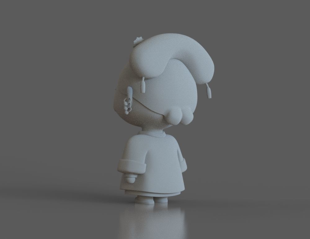 China Empire Prince Doll 3D print model_3