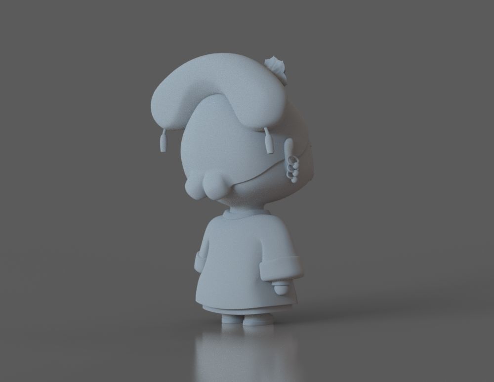 China Empire Prince Doll 3D print model_5