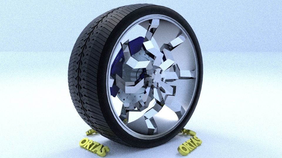 ORTAS CAR RIM 41-42-43-44-45-46-47-48-49-50 GAME READY 3D Model Collection_52