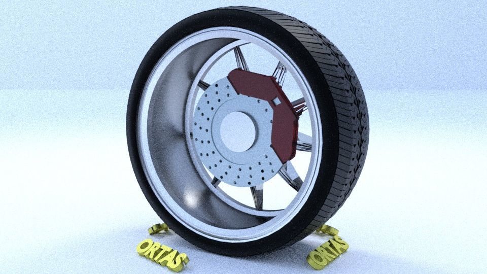 ORTAS CAR RIM 41-42-43-44-45-46-47-48-49-50 GAME READY 3D Model Collection_40