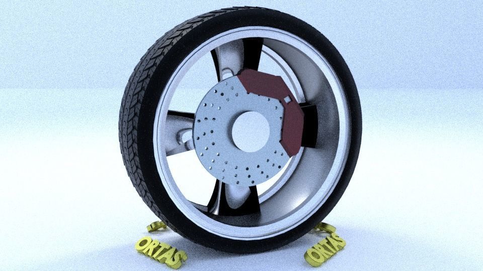 ORTAS CAR RIM 41-42-43-44-45-46-47-48-49-50 GAME READY 3D Model Collection_97