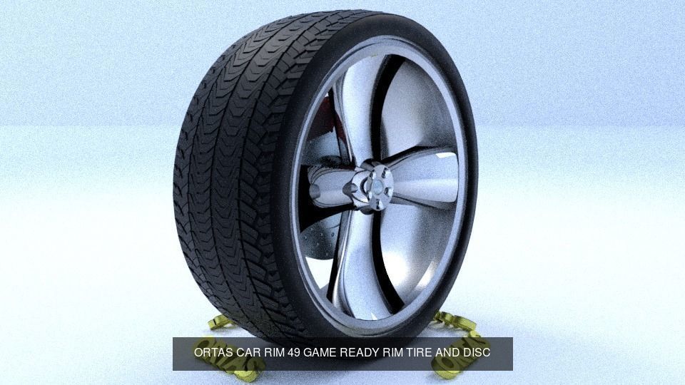 ORTAS CAR RIM 41-42-43-44-45-46-47-48-49-50 GAME READY 3D Model Collection_2