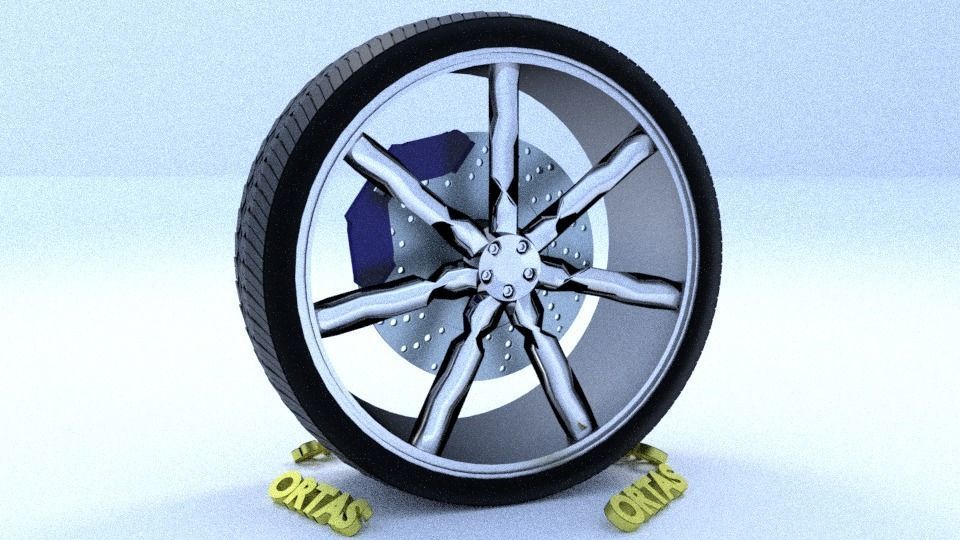 ORTAS CAR RIM 41-42-43-44-45-46-47-48-49-50 GAME READY 3D Model Collection_23