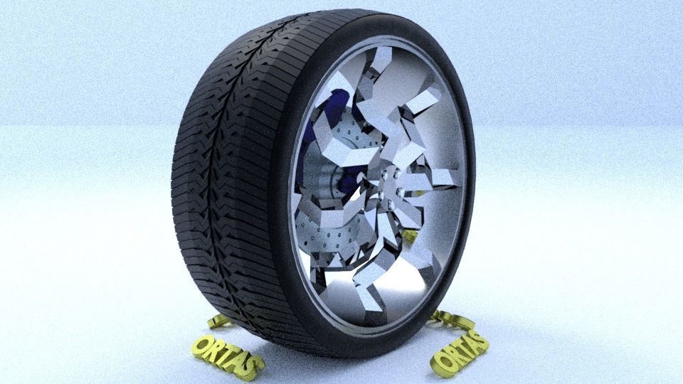 ORTAS CAR RIM 41-42-43-44-45-46-47-48-49-50 GAME READY 3D Model Collection_51