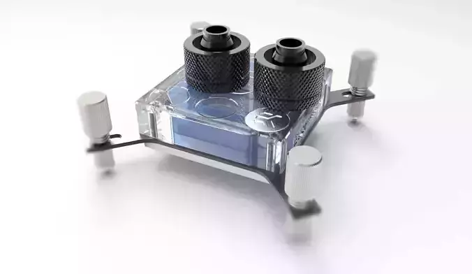 EK Supremacy Evo CPU Waterblock 3D model