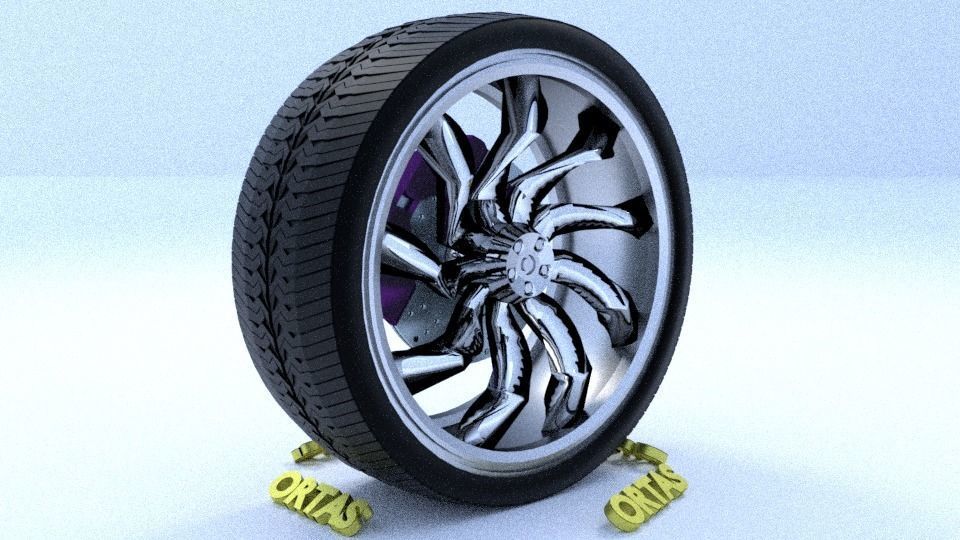 ORTAS CAR RIM 51-52-53-54-55-56-57-58-59-60 GAME READY 3D Model Collection_52