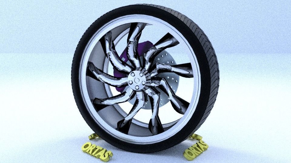 ORTAS CAR RIM 51-52-53-54-55-56-57-58-59-60 GAME READY 3D Model Collection_55