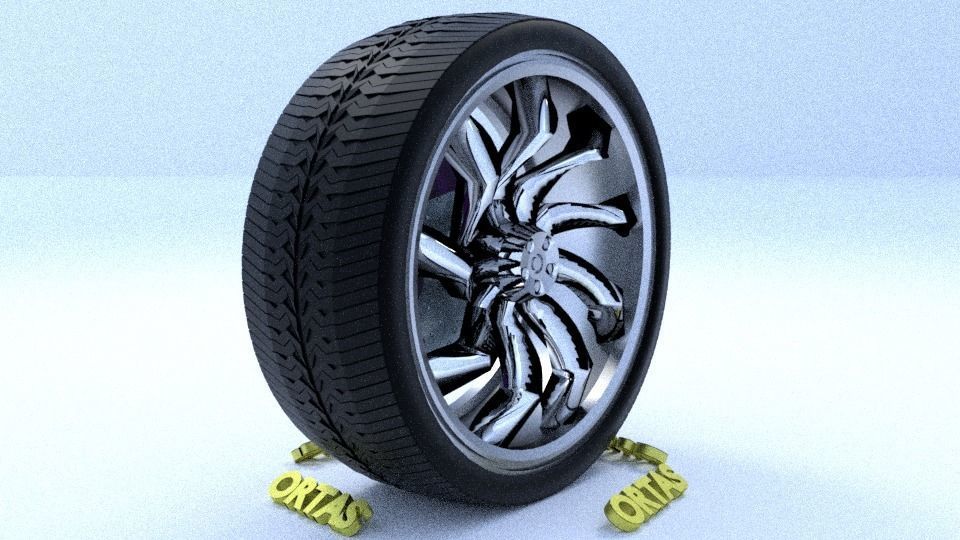 ORTAS CAR RIM 51-52-53-54-55-56-57-58-59-60 GAME READY 3D Model Collection_51