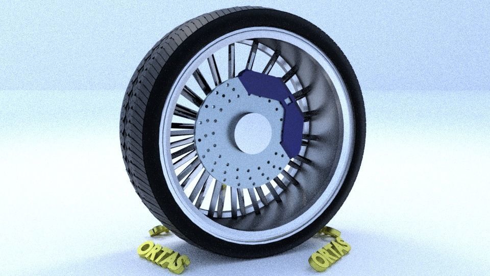 ORTAS CAR RIM 61-62-63-64-65-66-67-68-69-70 GAME READY 3D Model Collection_50