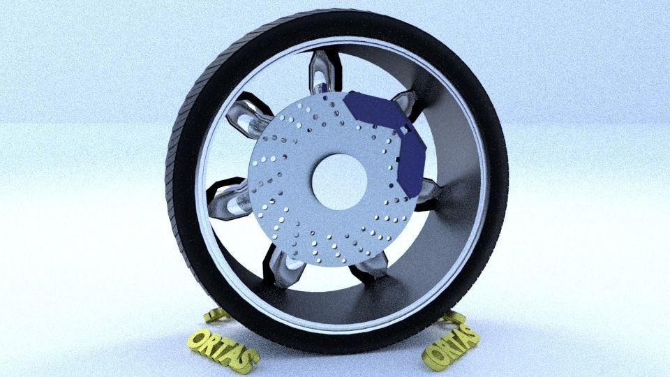 ORTAS CAR RIM 61-62-63-64-65-66-67-68-69-70 GAME READY 3D Model Collection_69