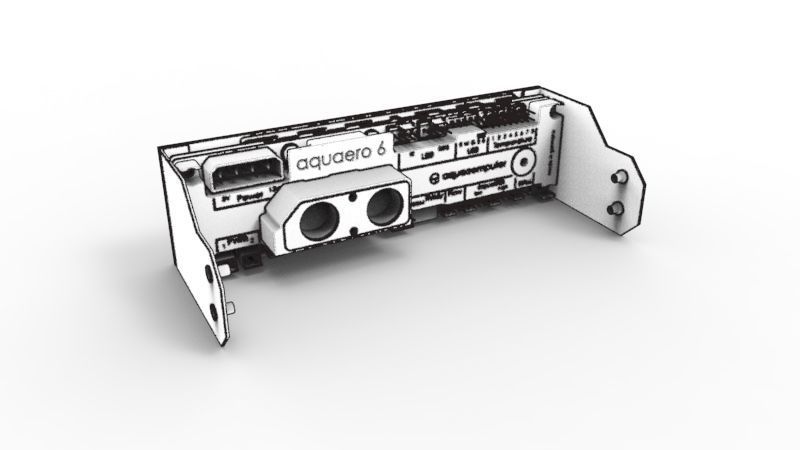 Aquacomputer Aquaero 6 XT Fan Controller 3D model_8