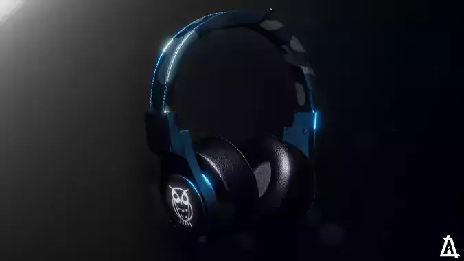 Simple Headset Free 3D model